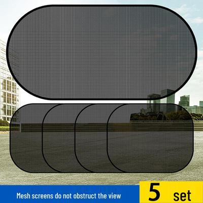 2025 Car Sunshade Curtains: Summer Sun Protection & Heat Insulation Mesh Visors