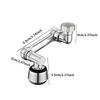 Mechanical Arm Faucet Universal Mechanical Arm Water Nozzle Rotating Basin Multifunctional Rocker Arm Extension Splash Proof