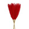 10Pcs Artificial Pampas Grass Decoration Realistic Fluffy Tall Fake Dried Grass Home Office Wedding Party Table Centerpiece Boho Decor