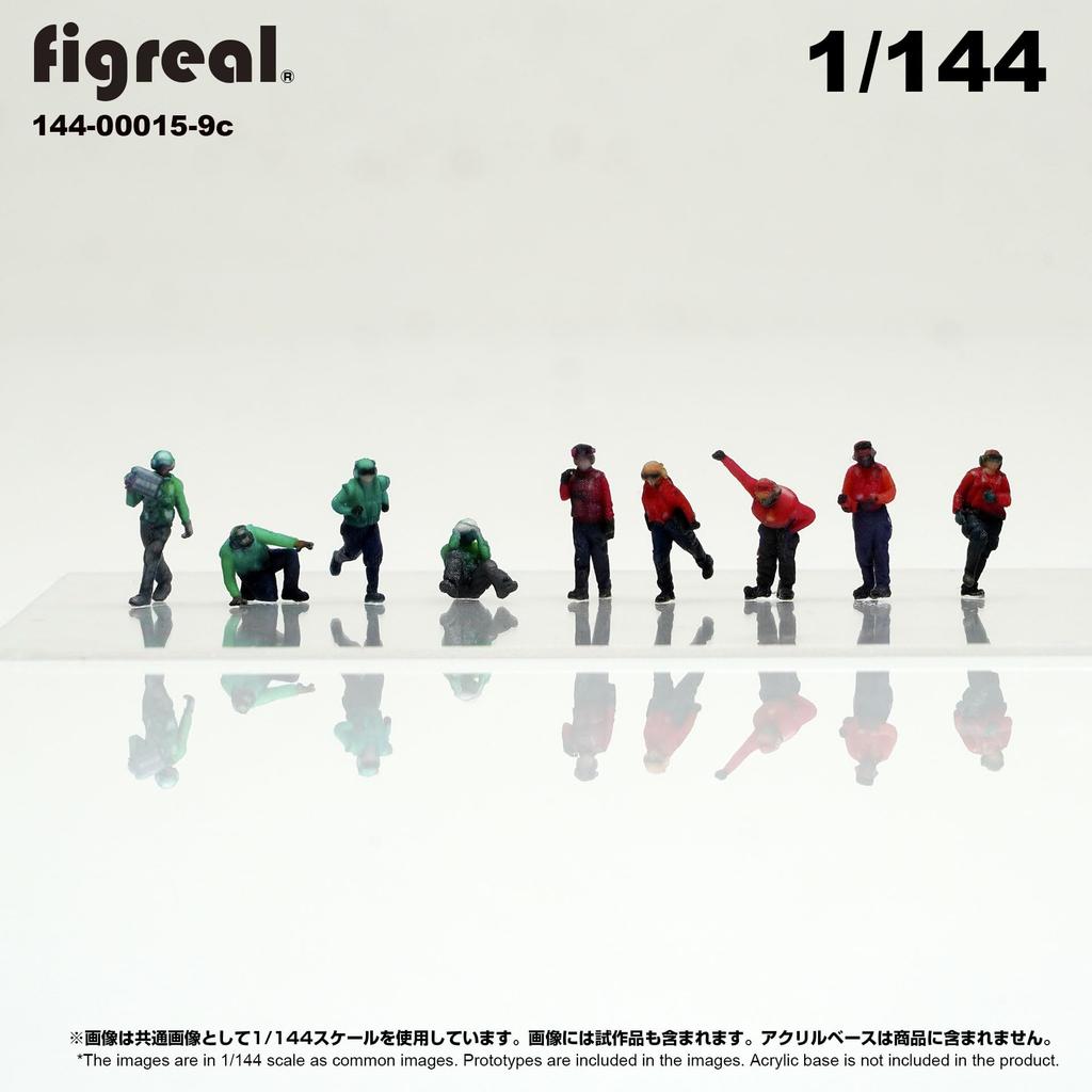 figreal 1144 U.S.NAVY(1) 9c 9 Figures 144-00015-9c Pre-painted Figure U.S. Navy Deck Worker Rainbow Gang GreenRed