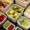 Fruit Storage Boxes for Fridge Leak-proof Produce Containers with Removable Colander And Divider Food Container for Vegetables And Fruits Meal Prep