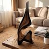 Artistic Abstract 3D Abstract Sculpture Creative Wooden Statue Desktop Ornament  Gifts Giving