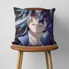 Dottore Genshin Impact xcm xcm Pillow Case Decor Protective Covers Comfortable Soft For Sofa Living Room Home Office