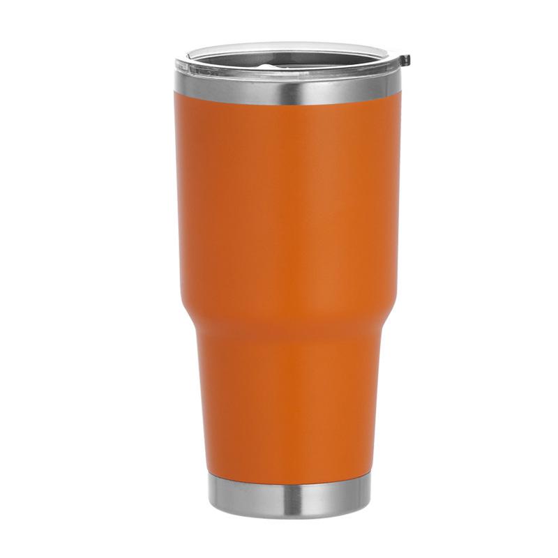 30oz 304 Stainless Steel Vacuum Insulated Car Cup with Powder Coating.