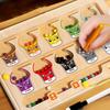 Toddler Montessori Toys 2 In 1 Wooden Magnetic Color & Number Maze with Drawing Board Color Sorting Counting Matching Toy