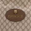 Gucci Neo Vintage Series Tiger Head Decor Old Flower Logo Drawstring Large Capacity Canvas Bucket Bag Tote Backpack Unisex Couple 473875-K9RHT-8856