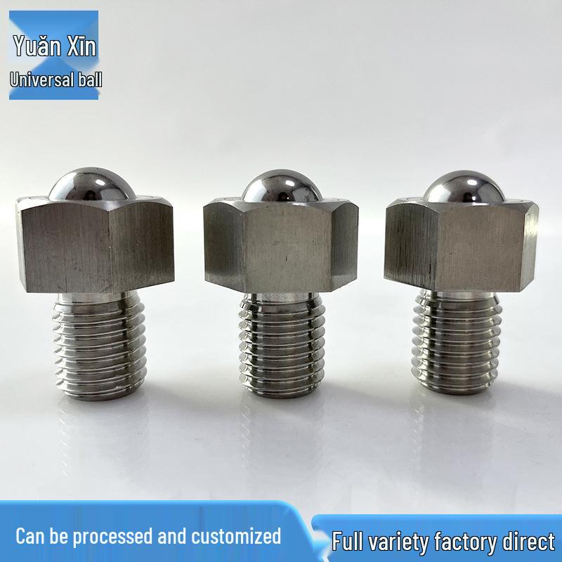 Heavy Duty Universal Steel Ball Roller Conveyor Wheel with Screw