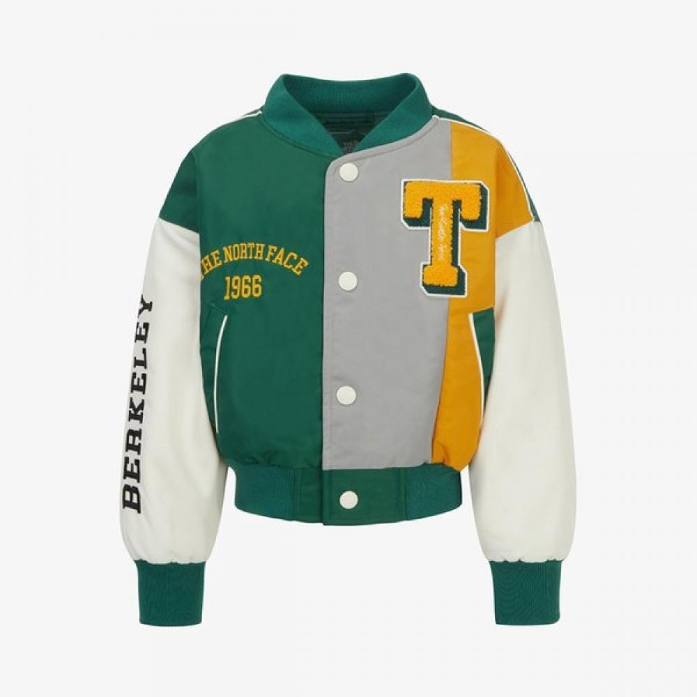 The North Face Kids Stadium Bomber Jungle Green Nj3nr56t JUNGLE GREEN/130