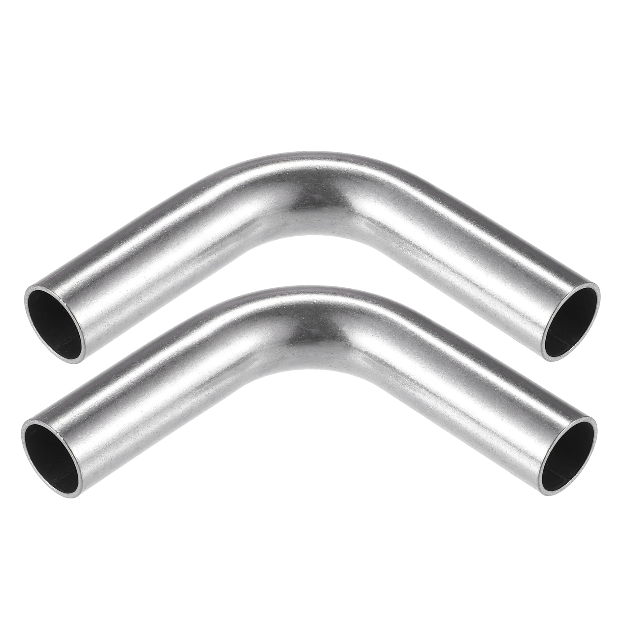 

A ABSOPRO Коліно Труба Трубка DIY Вихлоп Трахея Інтеркулер Впускна Труба для Автомобіля срібний