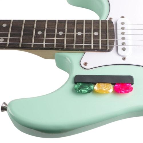 Fogukier Guitar Pick Holder Plectrum Case | Pick Storage Container, Easy to Apply, for Acoustic Electric Guitar, Bass, and Ukulele, Single Attribute,