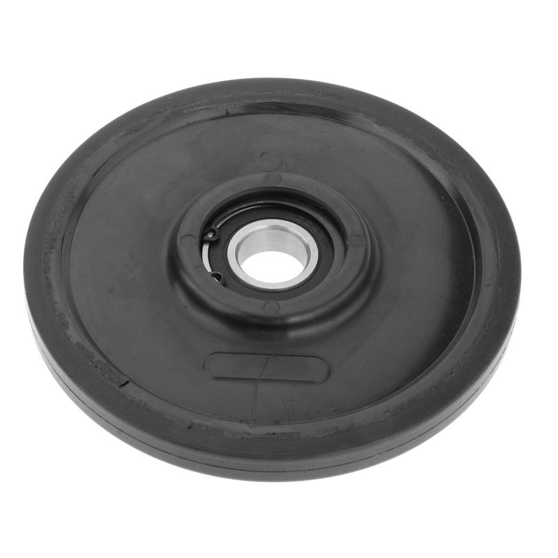 Idler Wheel Black Iron Pulley Snowmobile Replacement Part Heavy Duty Bearing Wheel for Arctic Cat Snowmobile