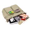 Classic Nylon Shoulder Bag Women Multi Pocket Crossbody Bag Inner Zipper Pocket Ideal for Everyday Use Work Shopping and Meeting Friends