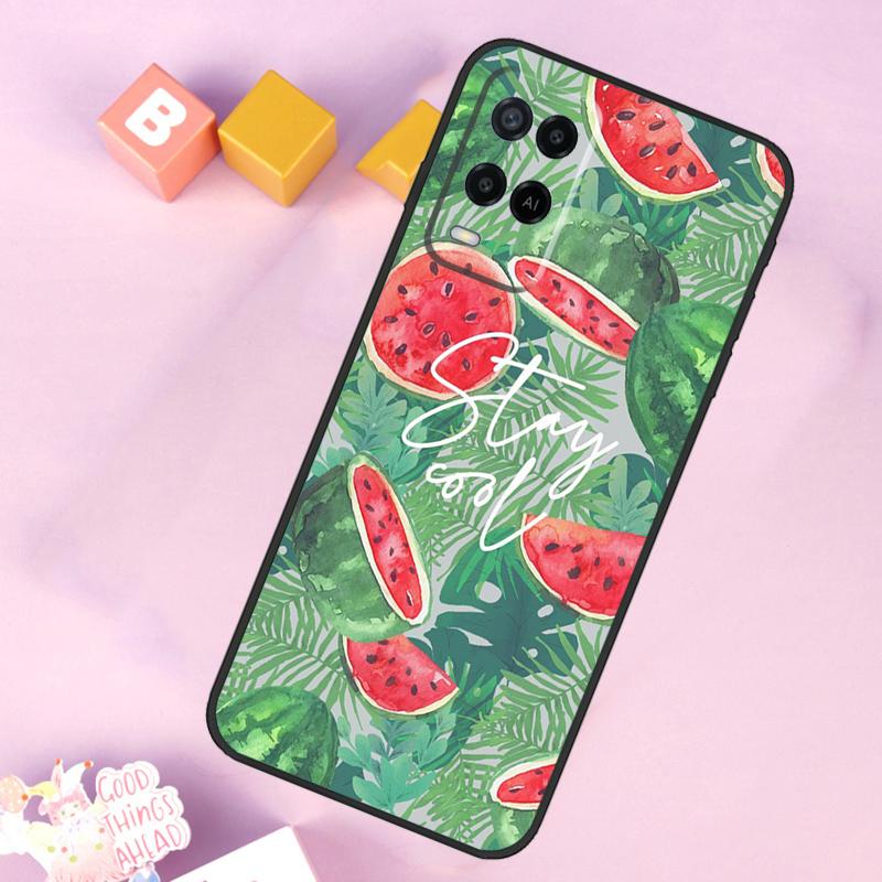 

Cute Summer Fruit Watermelon Case For Oppo A98 A78 A18 A38 A58 A74 A94 A54 A15 A17 A57 A6 A5 Pro A16 A76 A96 A40 A60 A80 OPPO A94 5G