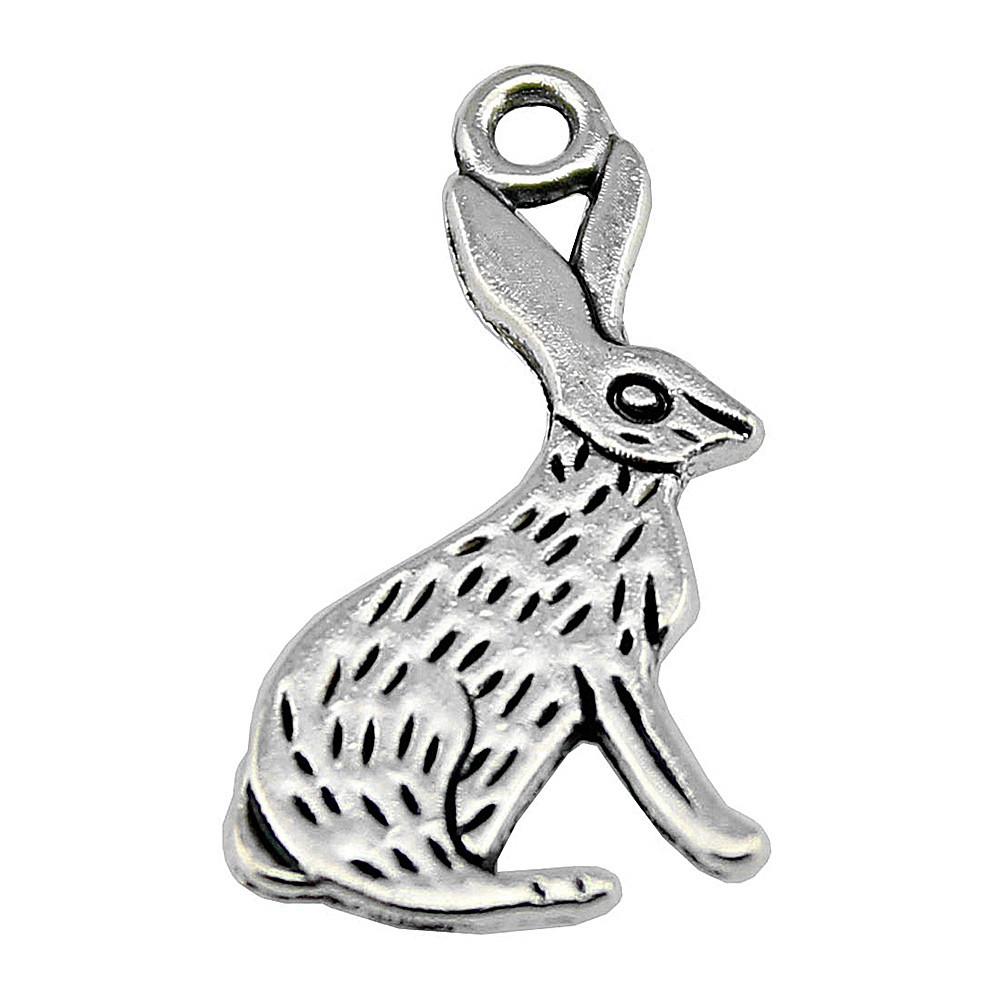 Pig Sheep Cow Mr Rabbit Charms Alloy Pendants For DIY Bracelet Necklace Accessories