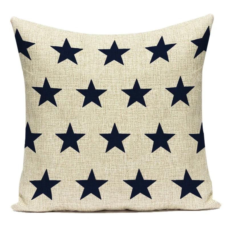 Nautical Anchor Rudder Cushion Cover Pillow Case Ocean Lighthouse Pillow Cover For Living Room Home Decorative Pillow Case