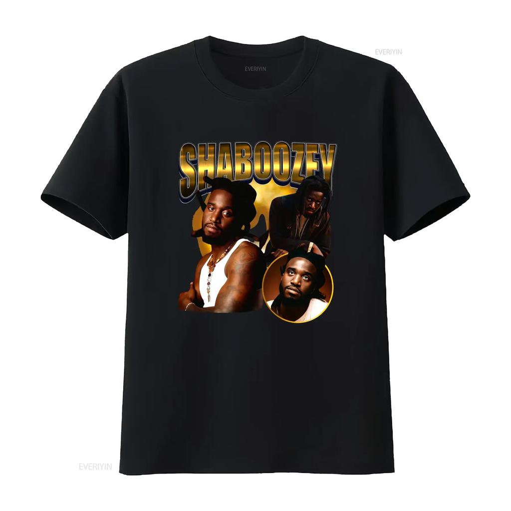 Vintage Retro Shaboozey Rapper Hip Hop Print Casual Streetwear T Shirt Vintage Washed Streetwear Stylish Comfortable Soft