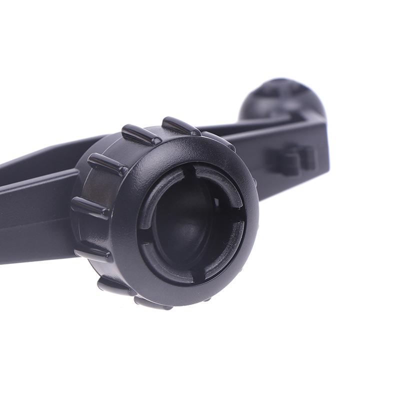 Držák do auta s dvojitou kulovou hlavou a 360° otočnou základnou, držák pro mobilní telefon/navigaci, příslušenství pro středovou konzoli auta