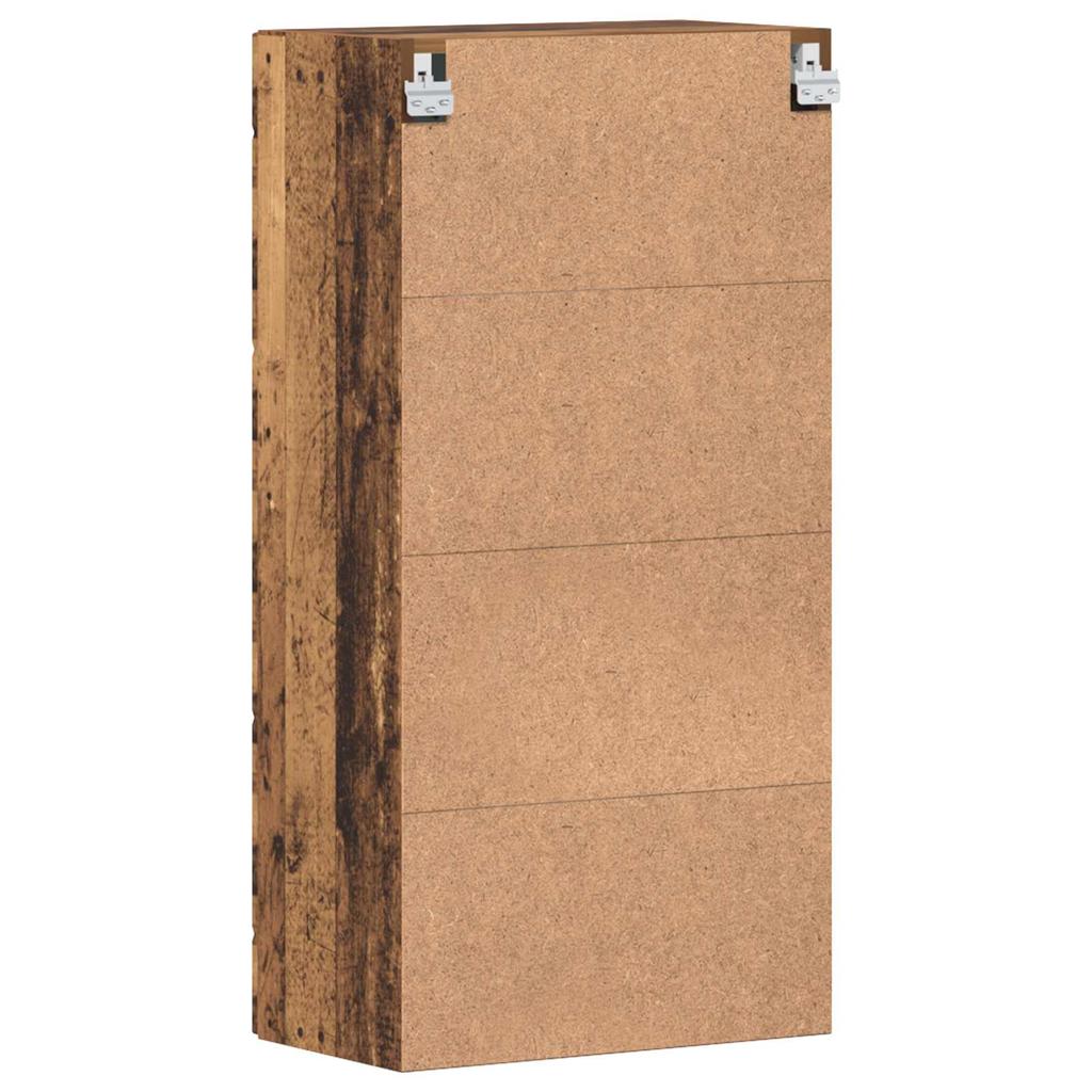 Wooden Storage Cabinet Reclaimed Wood Look 50 x 29 x 100 cm Engineered Wood