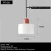 Vintage Colorful Glass Pendant Light E27 Metal Base Hanging Lamp for Dining Room Cafe Bar Decor