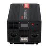 3500W Wechselrichter, 12V DC auf 230V AC Reiner Sinus-Wechselrichter, Solar Auto Ladekonverter mit LCD-Display, Fernbedienung, USB-Anschluss, 2 AC-Steckdosen,