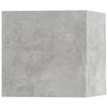5 pc TV Cabinet Set Concrete Grey Engineered Wood
