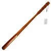 [kicoriya] Long Wooden Shoehorn, 70cm Long, No Bending, Stylish Wood Grain