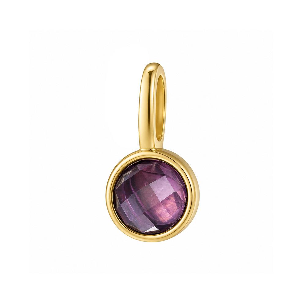 Damila Jewelry Stylish Unique Elegant 925 Sterling Silver 18K Gold Plated More Statement Charm Pendant Layered Necklaces