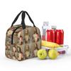 Sacred Heart Jesus Immaculate Mary Religious Poster Insulated Lunch Bag for Women Kids Food Boxes Thermal Lunch Box Tote