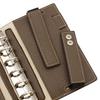 Breilio System Notebook Morbido Vertical Belt Mini 6 Ring Diameter 20 Mm Beige Gardenia 760