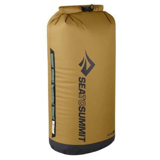 Sea to Summit Big River Dry Bag, Heavy Duty Dry Storage, 13 Liters, Gold Brown