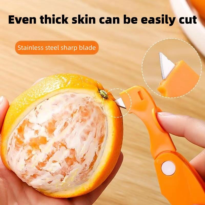 Orange Peeling Tool - Household Peeler for Oranges, Grapefruits, and Navel Oranges, Kitchen Fruit Peeler