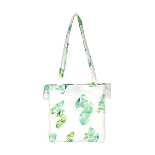 Suin Big Ribbon Tote Bag - White