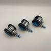 Alloy Swivel Caster Wheel with Brake for Furniture and Office Chairs.