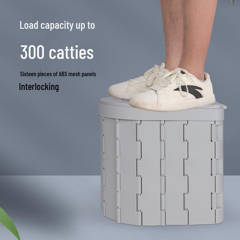 Toaletă Portabilă Pliabilă de Urgență pentru Mașină pentru Călătorie