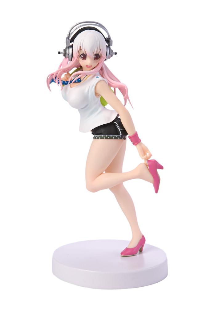 Super Sonico Life Close-Up Coverage SP Figure ~Outing Time~