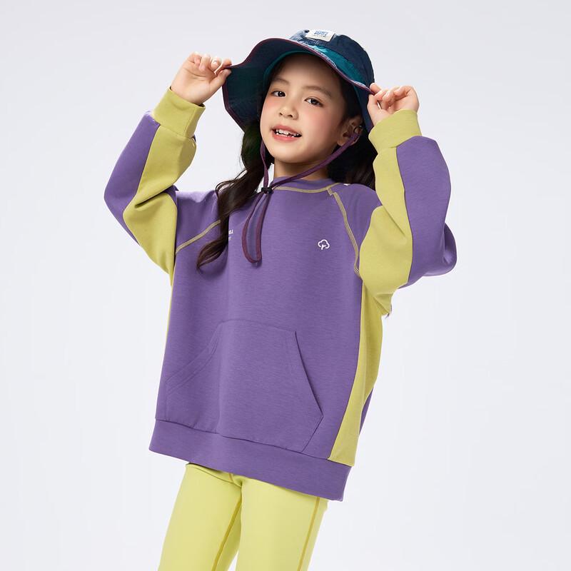 EBAER Kids Color-block Antibacterial Pullover Sweatshirt 150