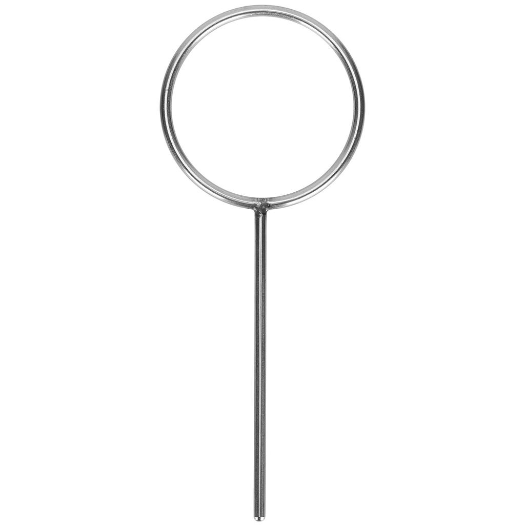 Laboratory Stainless Steel Support Ring Sturdy Corrosion Resistant Laboratory Experiment100mm