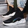Scarpe sportive in mesh lavorato a maglia a trama larga, scarpe tipo calzino alte, leggere, ammortizzanti, da ginnastica, con cocco