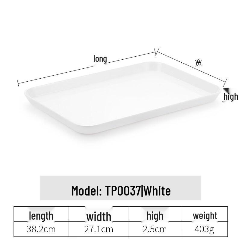 Yipan Rectangular Melamine Serving Tray