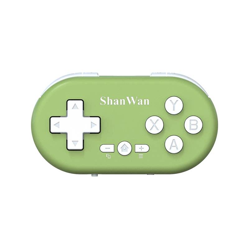Shanwan Wireless Bluetooth Mini Slim Game Controller Q36Xdv Portable Multi Platform For Ios Android Pc Mfi Support Dual Play