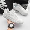 Dou Chuan New Men's Shoes 2025 Spring Board Shoes Men's Trend Low-top Shoes Casual Shoes Solid Color White Shoes Fashion