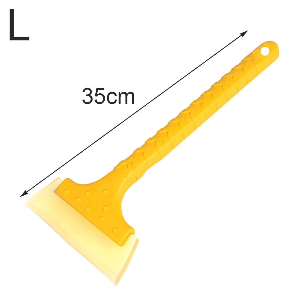 1 Pcs Snow scraper Tendon material snow remover tool winter car ice snow shovel 2-in-1 screwless telescopic snow removal shovel