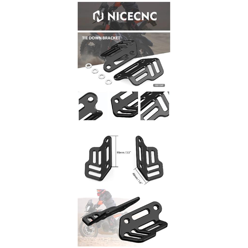 Motorcycle Rear Luggage Tie Down Brackets for Husqvarna Norden 901 2022-2023 790 Adventure R 890 Adventure R/Rally 2019-2022