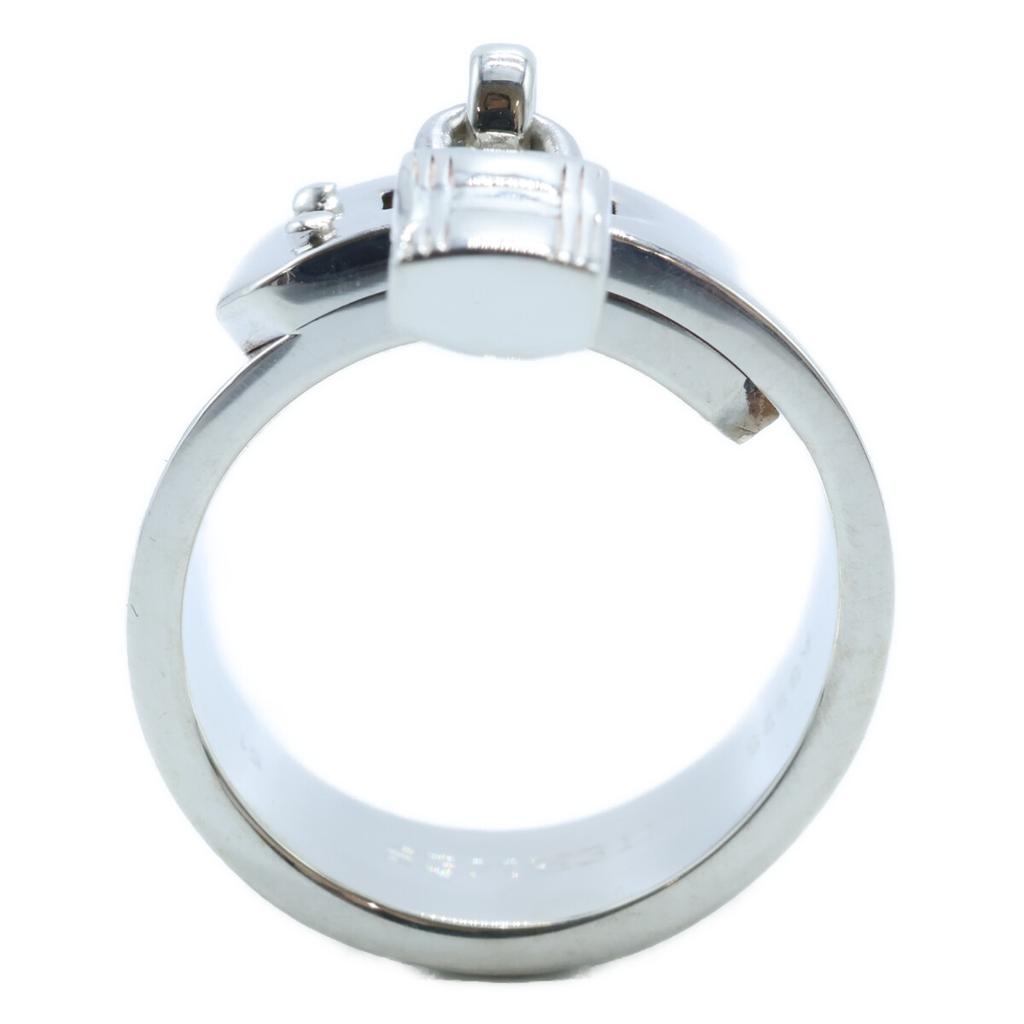HERMES 925 Kelly Ring ring 51 SilverUsed