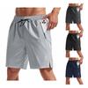 Summer Quick Drying Sports Shorts Five Quarter Pants Micro Elastic Loose Fit for Fitness Men's Shorts