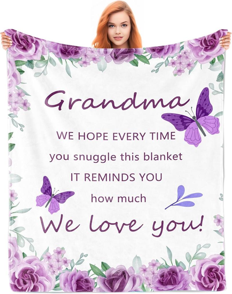 Perfekte Geschenke für Papa Decken für Vatertag Muttertag Jahrestag Geburtstag für Mama Sohn Tochter Opa Oma Tante Überwurf