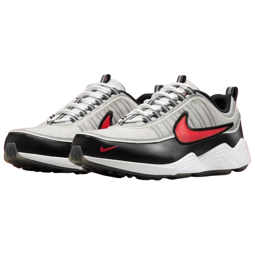 Nike Air Zoom Spiridon Silver Red Sneakers Casual II1161-095