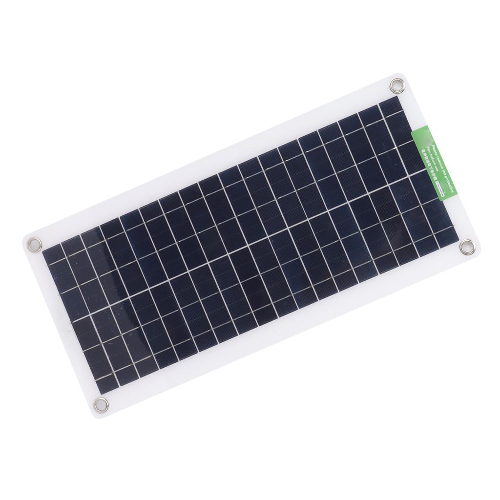 30W 18V Portable Solar Panel Kit 30 Watt 18 Volt Monocrystalline Solar Panel for Car RV Marine Boat