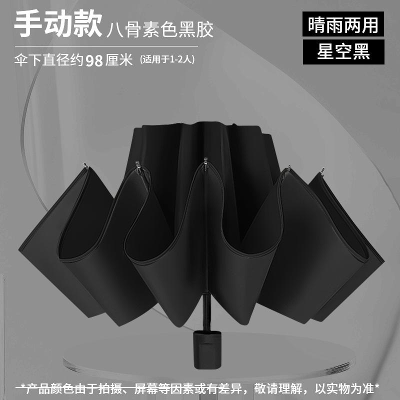 

Зонт автоматический складной зонт солнечный и дождливый женский зонтик от солнца большой утолщенный и усиленный виниловый солнцезащитный зонт защита от УФ-лучей