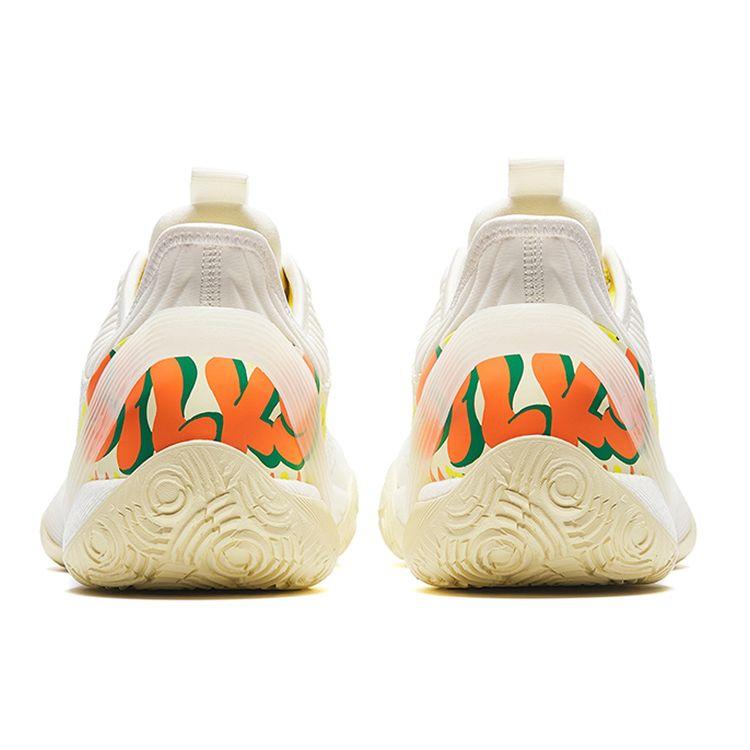 Anta Three-Pointer Rain 1 Corn Soup Men Sneakers Yellow White 912331102S-1